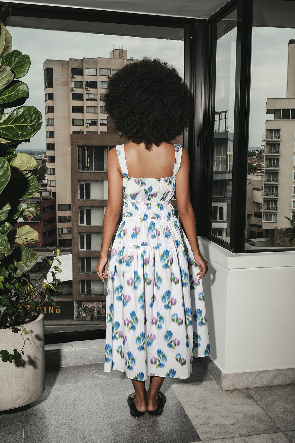 BAHIA DRESS - COTTON UNDER THE SPRAY