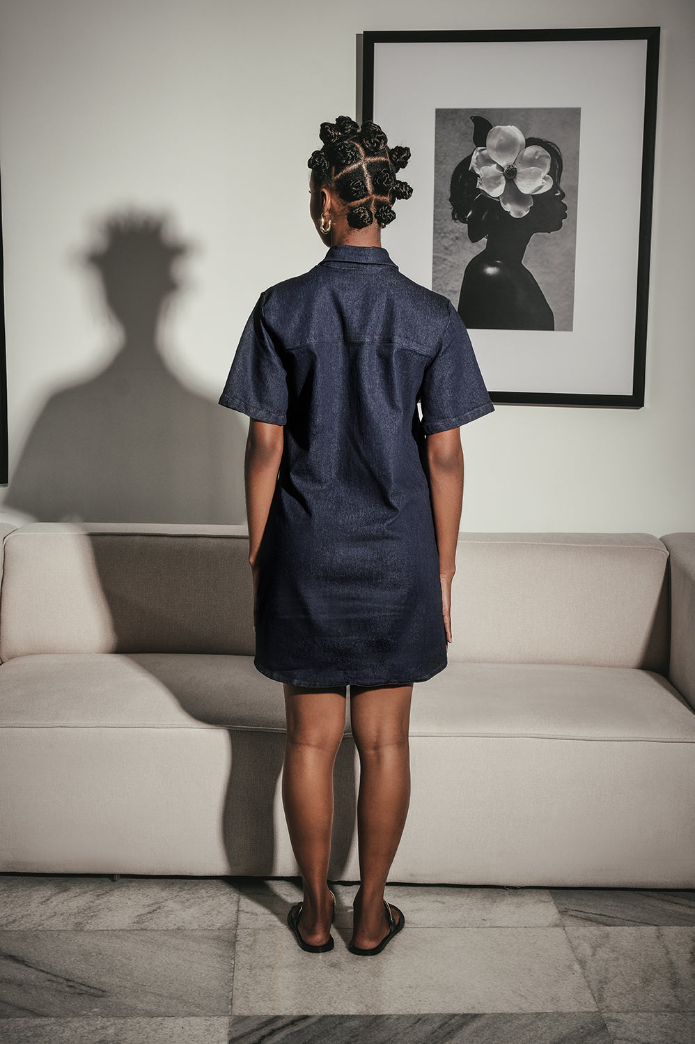 THE SURF DRESS - DENIM LOVELY