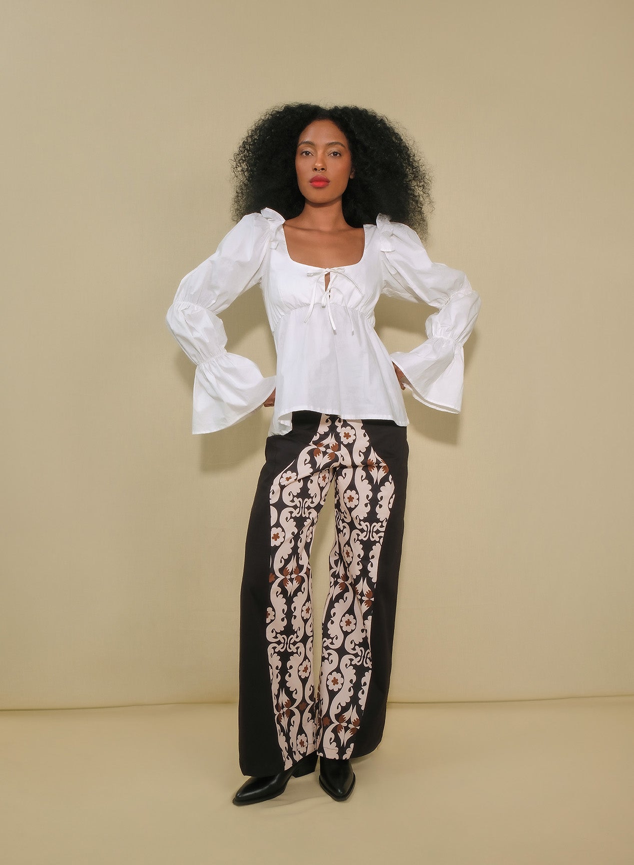 COWBOY PANTS - MAXI PAISLEY