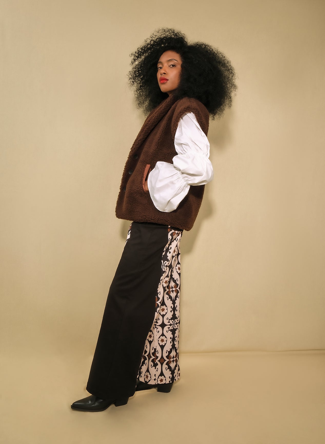 COWBOY PANTS - MAXI PAISLEY