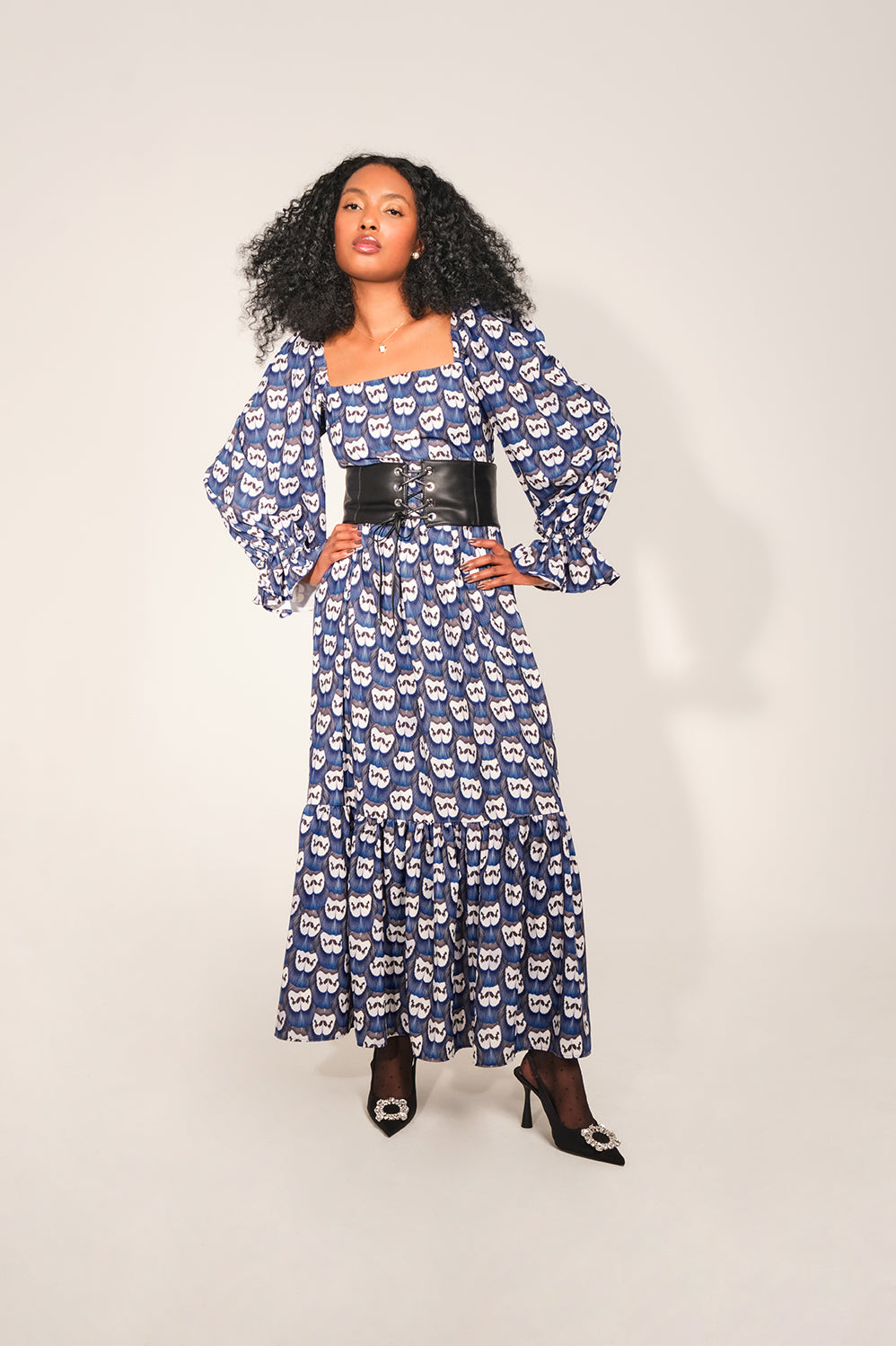 Anne B Dress - Lux Feather