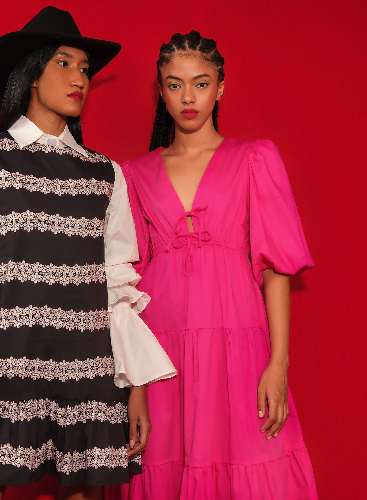 THE RIVER DRESS - 2 LINESMACRAME