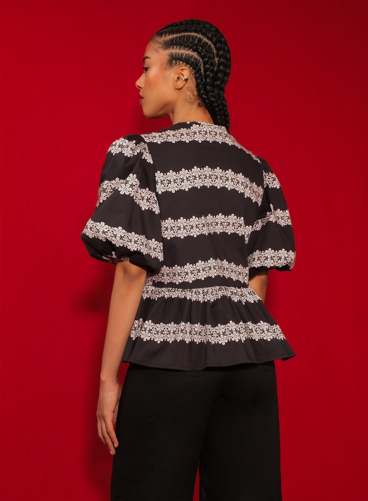 ORQUID TOP - 2 LINES MACRAME