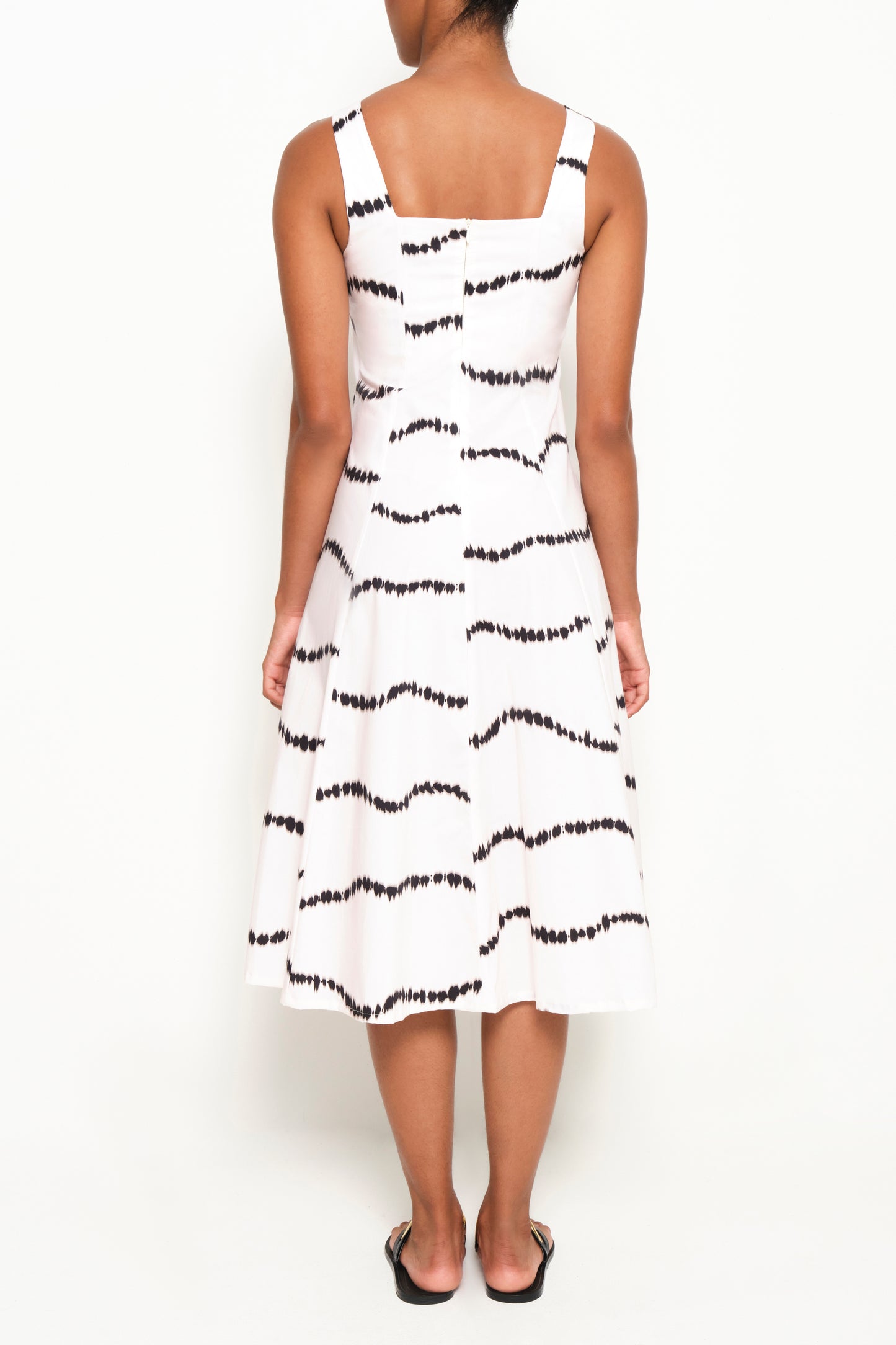 The Sea Dress - Beige Waves