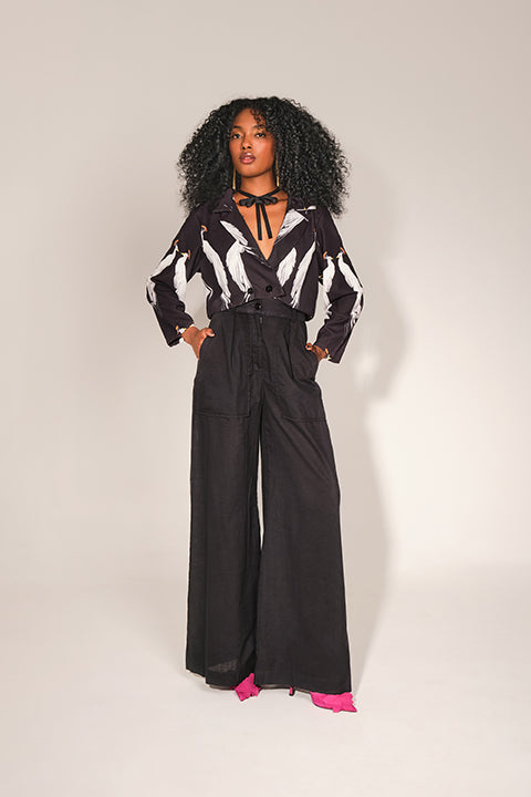 Michelle Jacket - Black Peacock