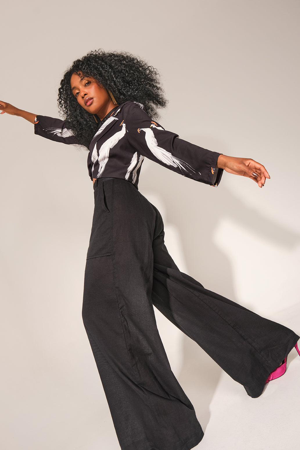 Michelle Jacket - Black Peacock