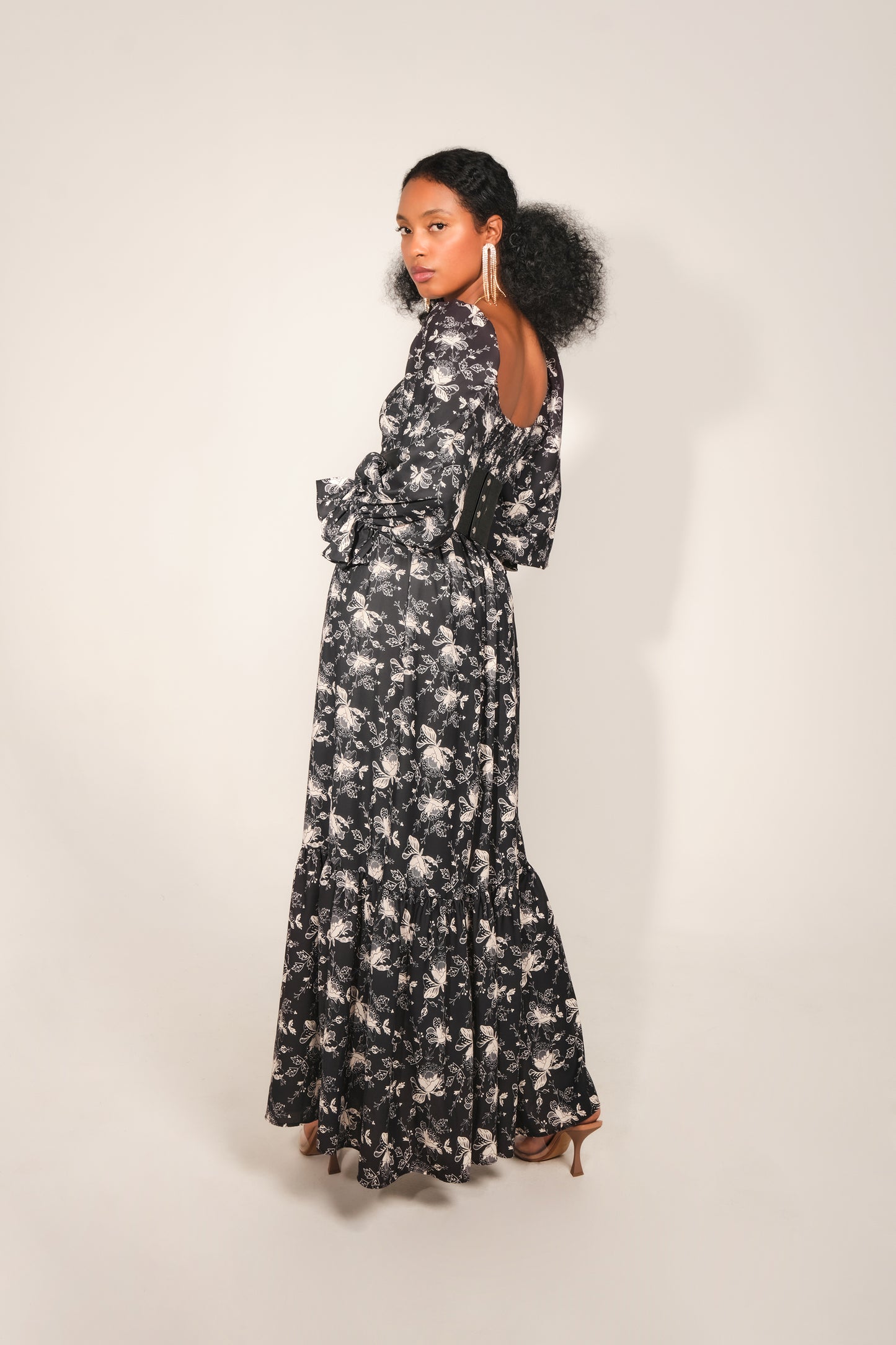 Anne B Dress - Black Lace