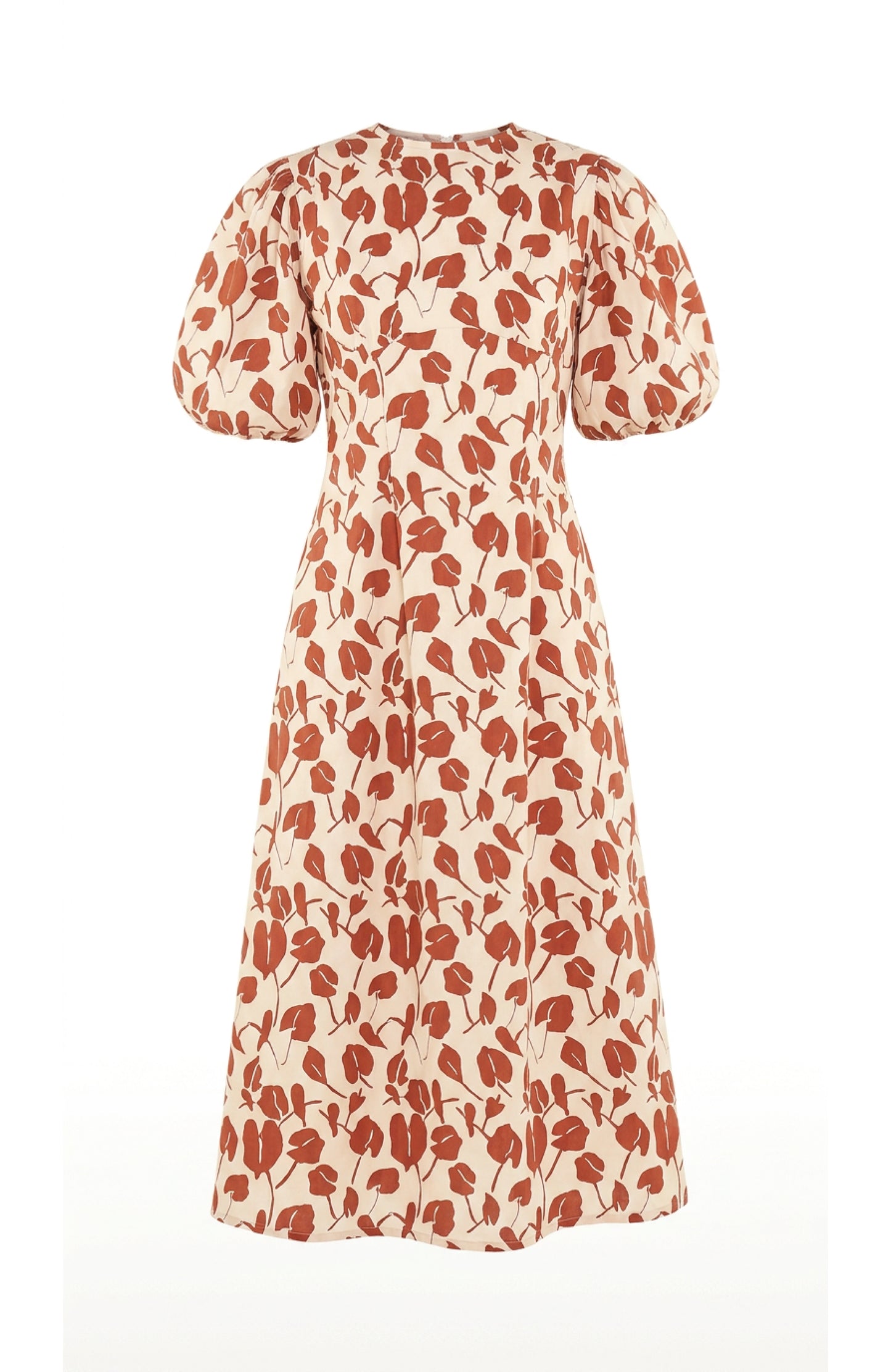 THE DAWN DRESS - RED BRAVE FLORA