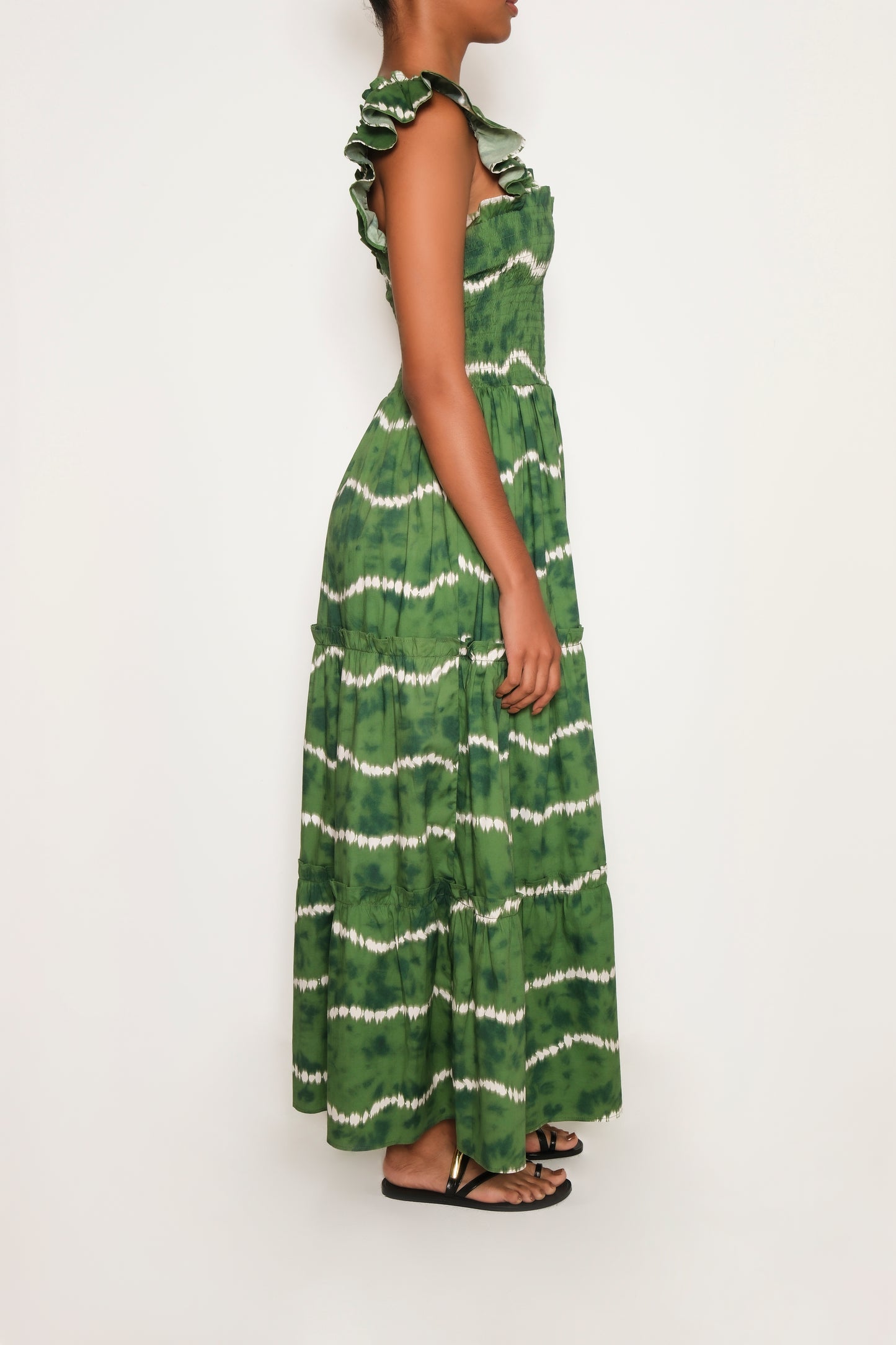 THE SUNSET DRESS - GREEN