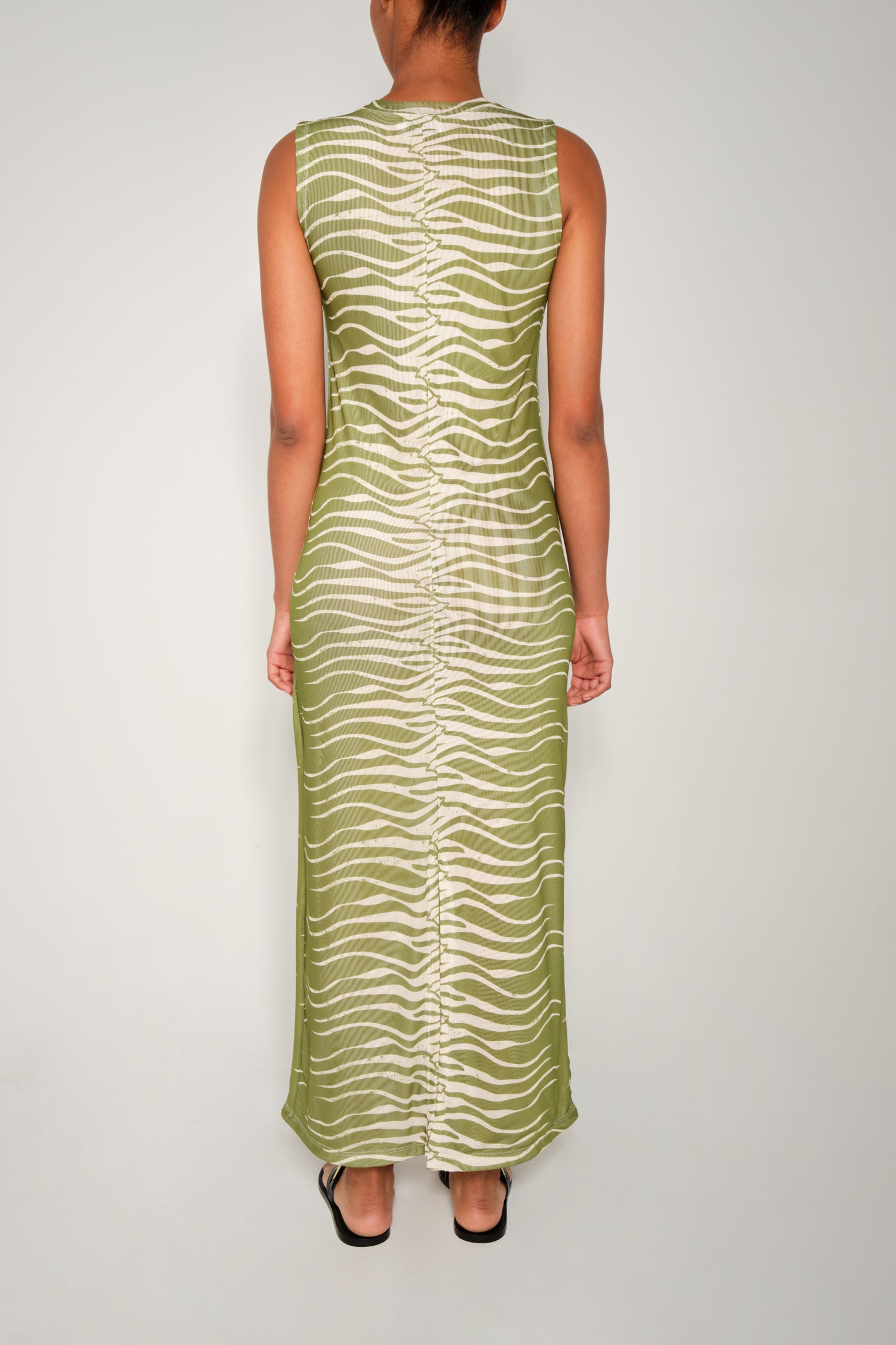 SALTY DRESS - GREEN SNAKE