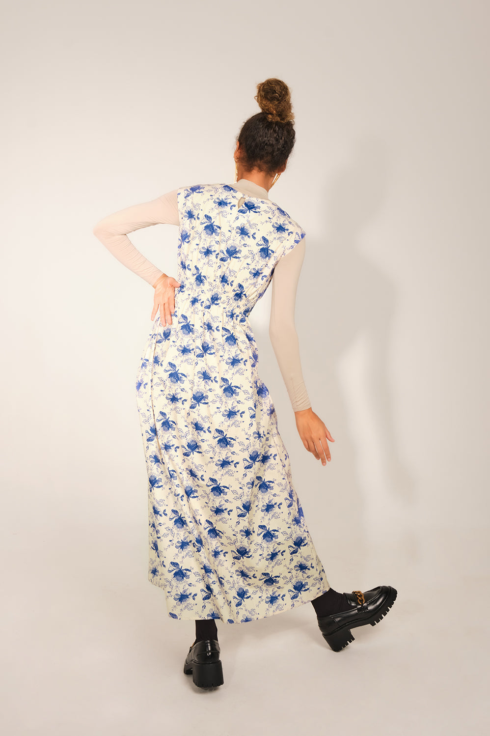 Cat The Great Dress - Blue Lace