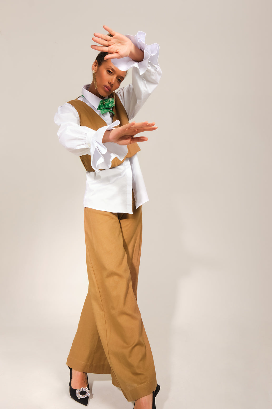 Michelle Pants - Caramelo