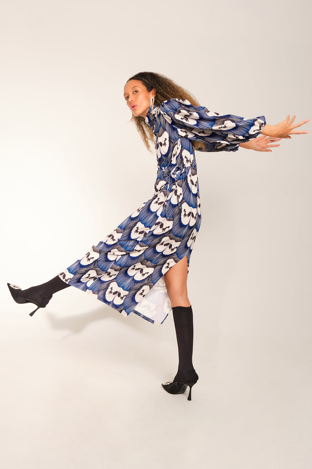 Nzinga Dress - Lux Feather