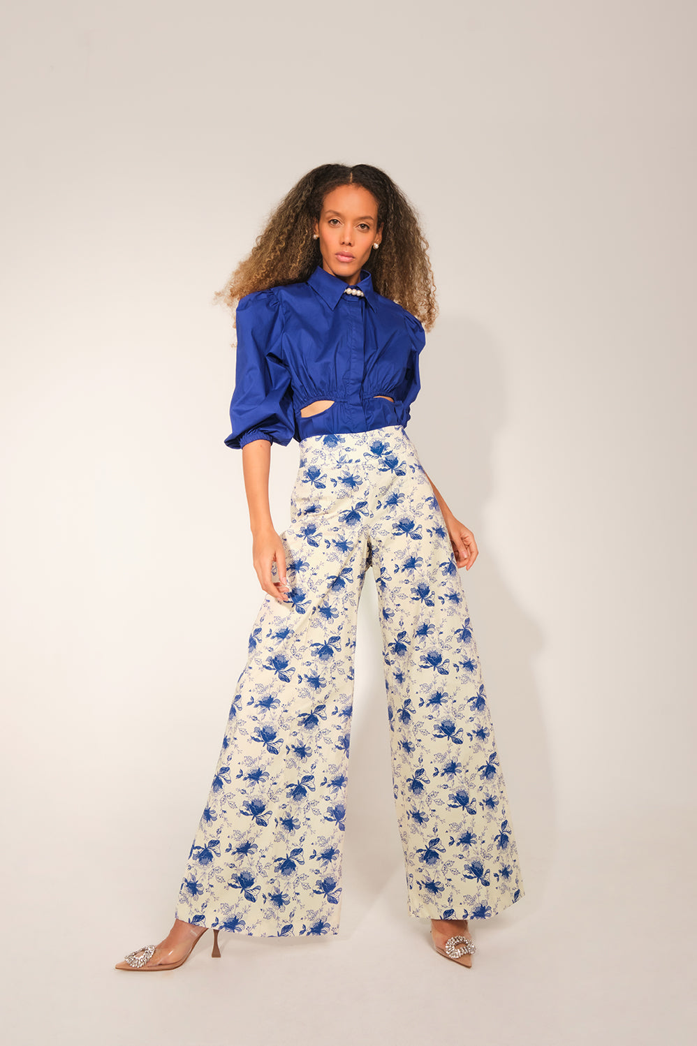 Nayarit Pants - Blue Lace