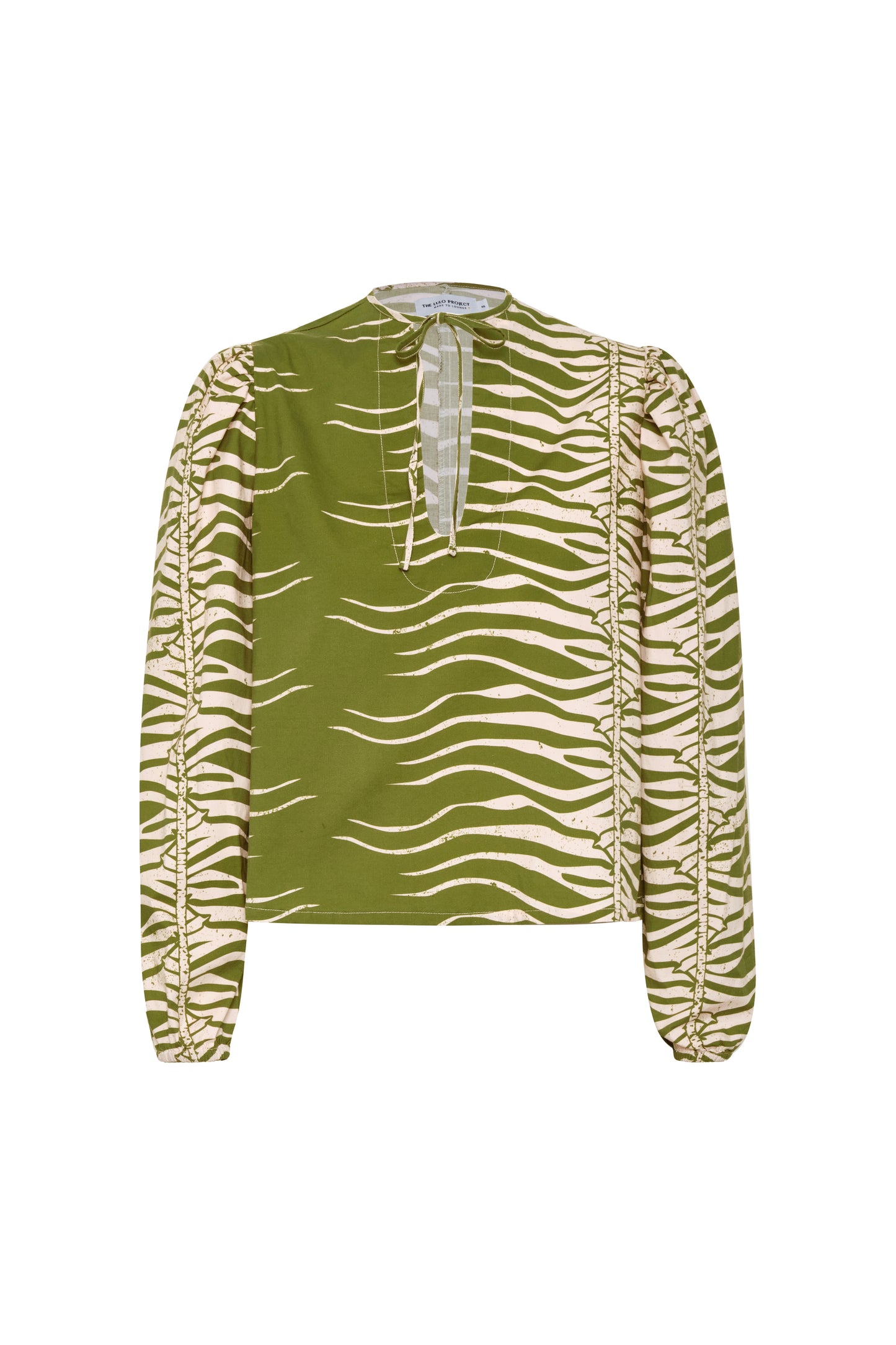 TULUM SHIRT - GREEN SNAKE