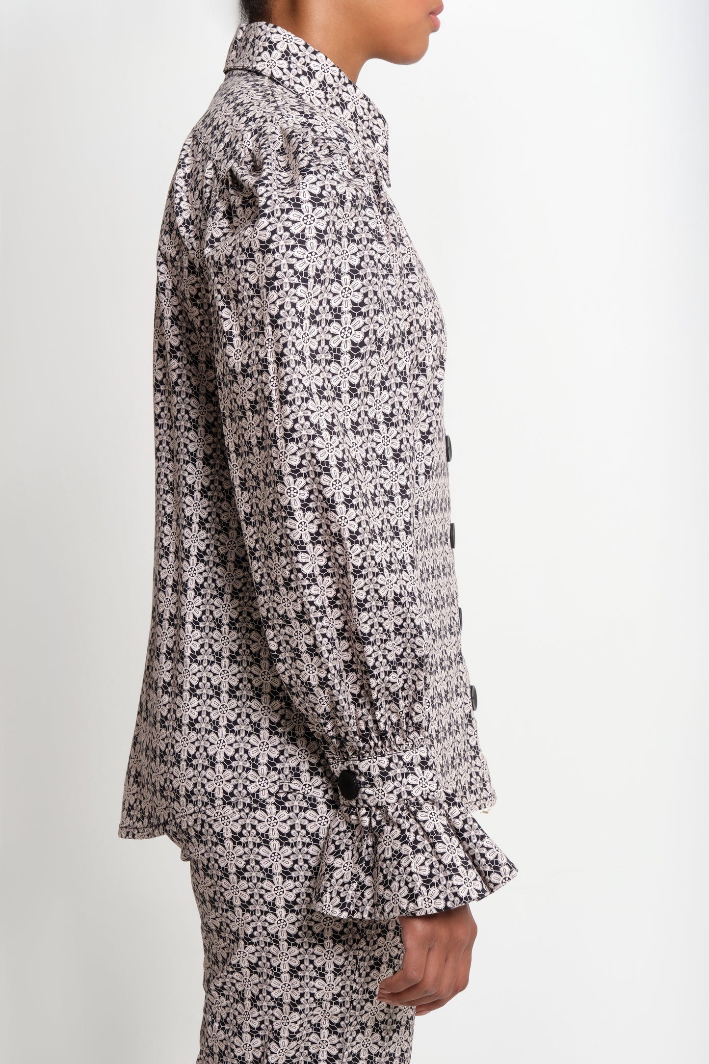 SOTOMAYOR SHIRT - MACRAME ALL OVER