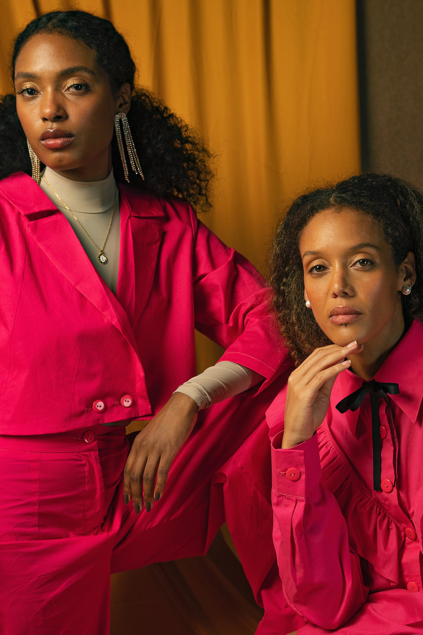 Michelle Pants - Fucsia