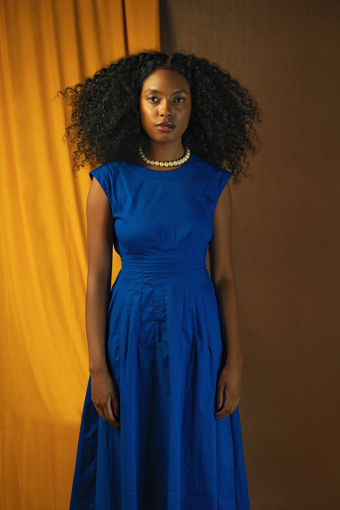 Cat The Great Dress - Royal Blue