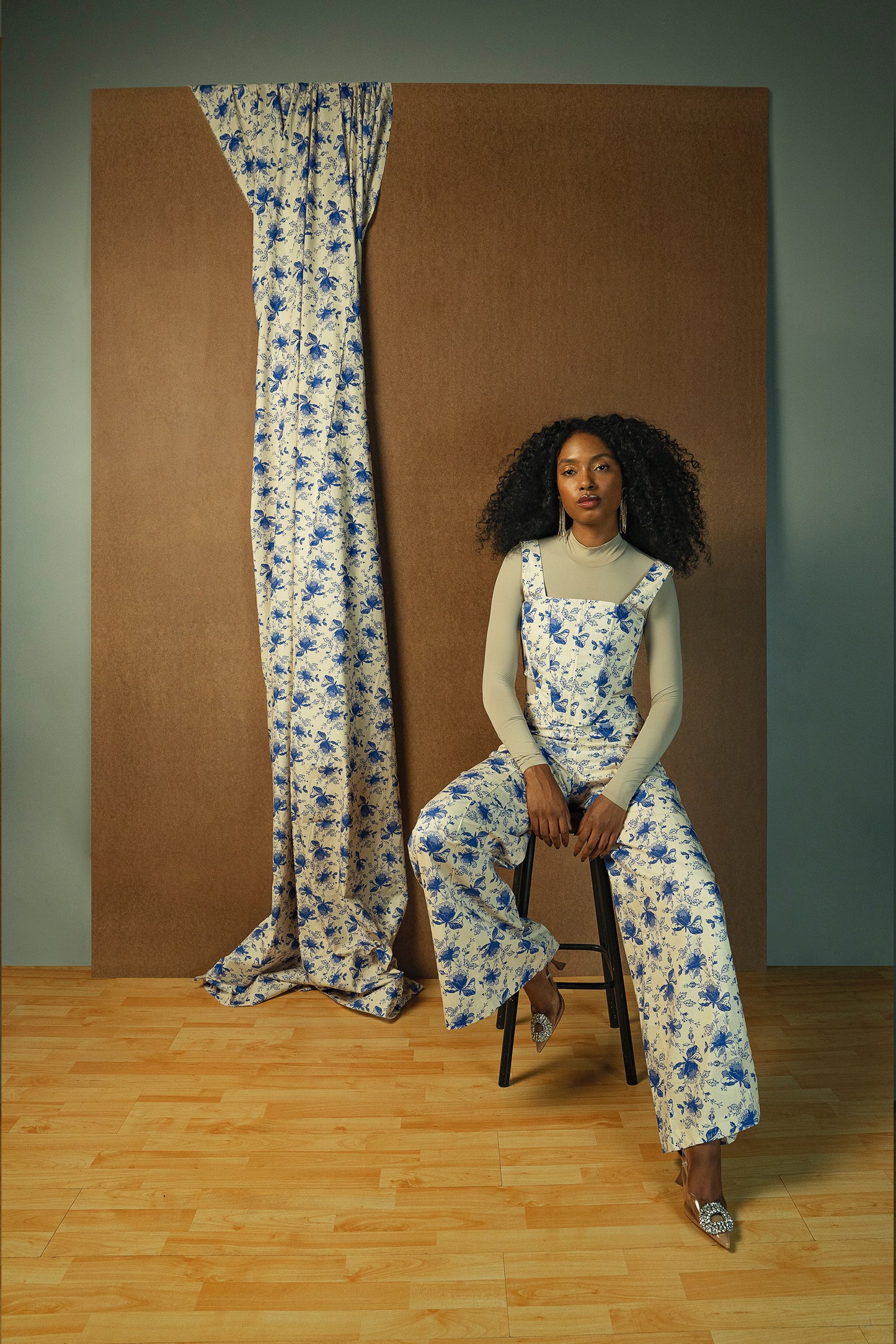 Nayarit Pants - Blue Lace
