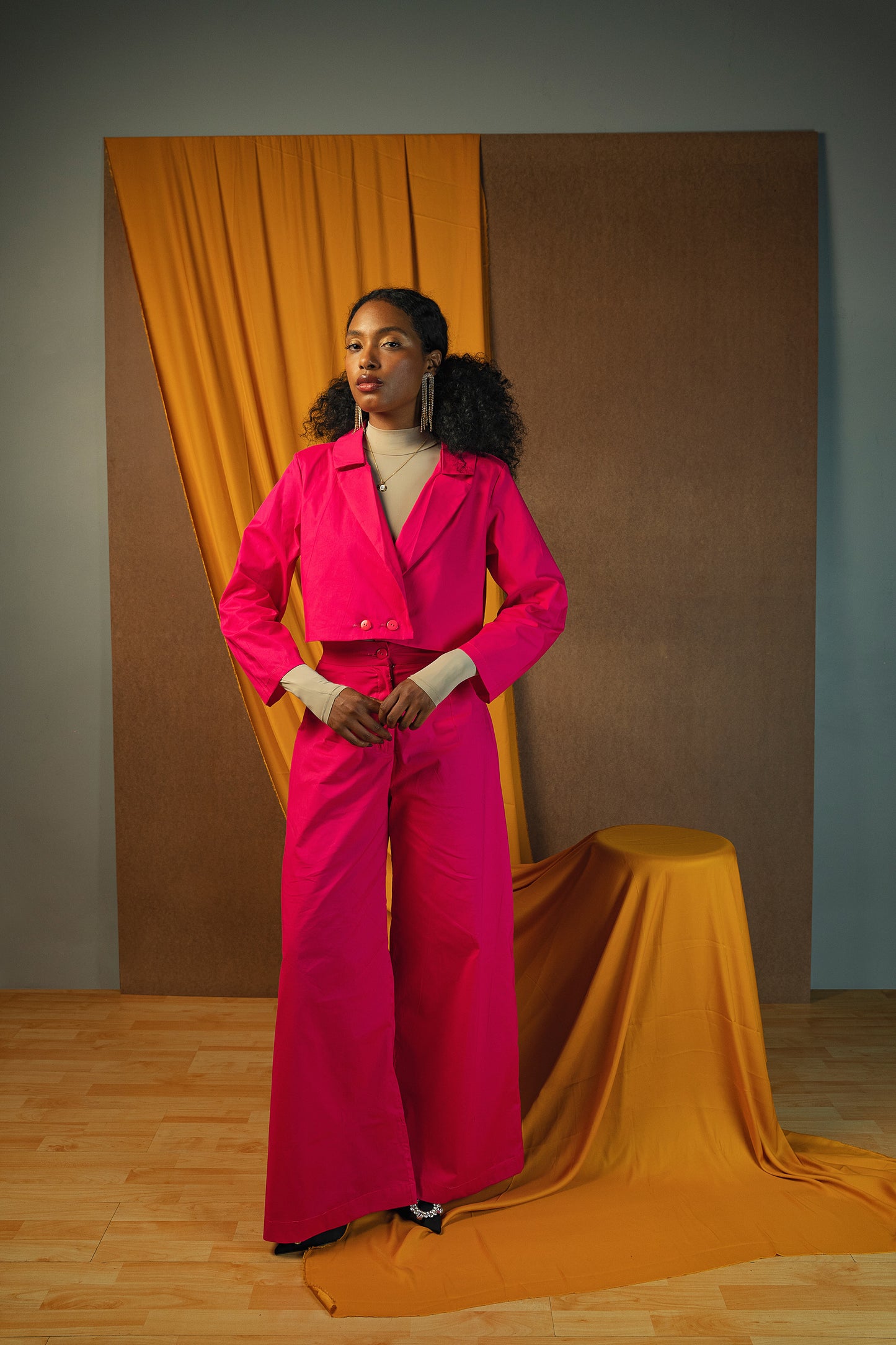 Michelle Pants - Fucsia