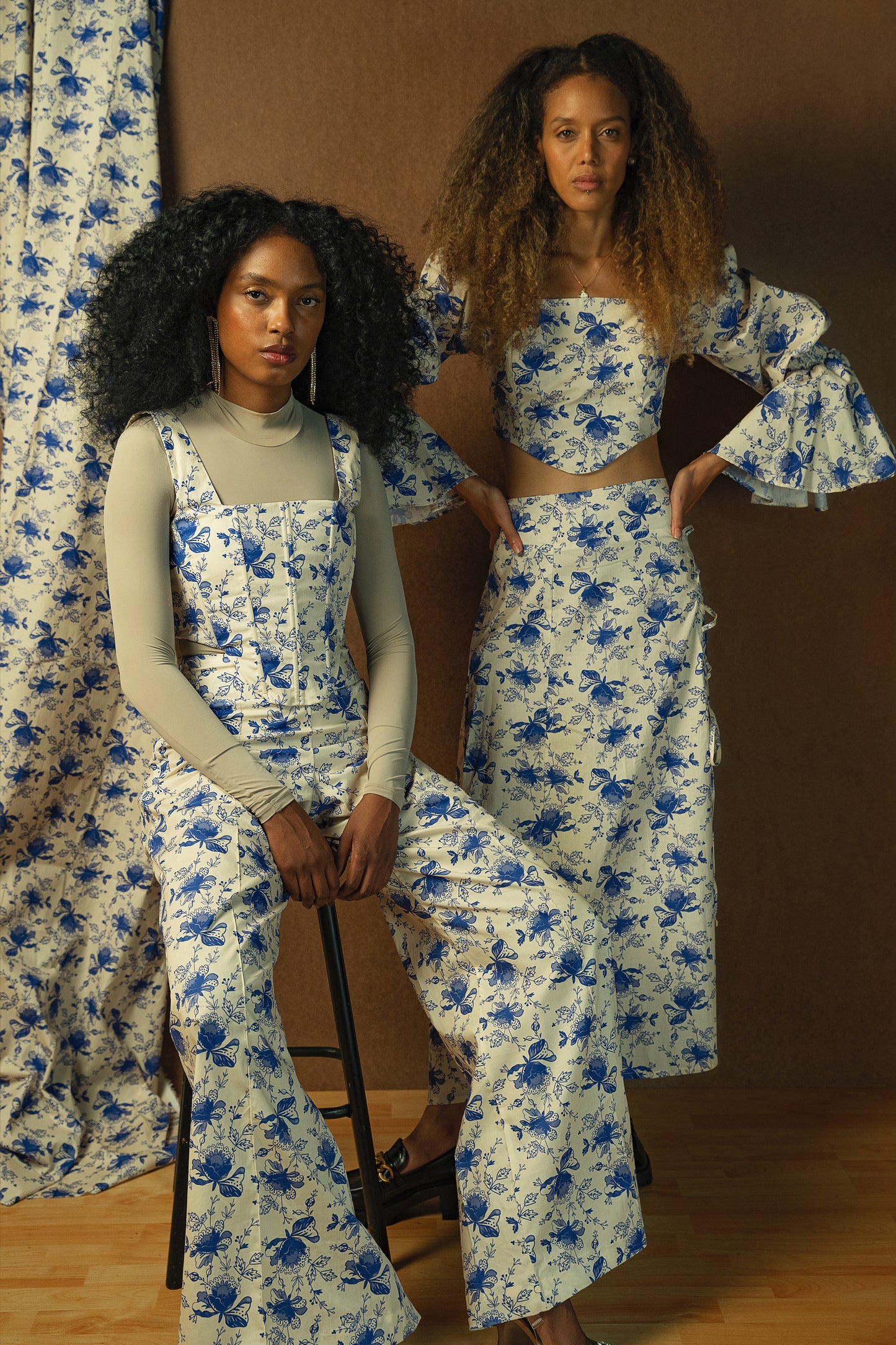 Nayarit Pants - Blue Lace