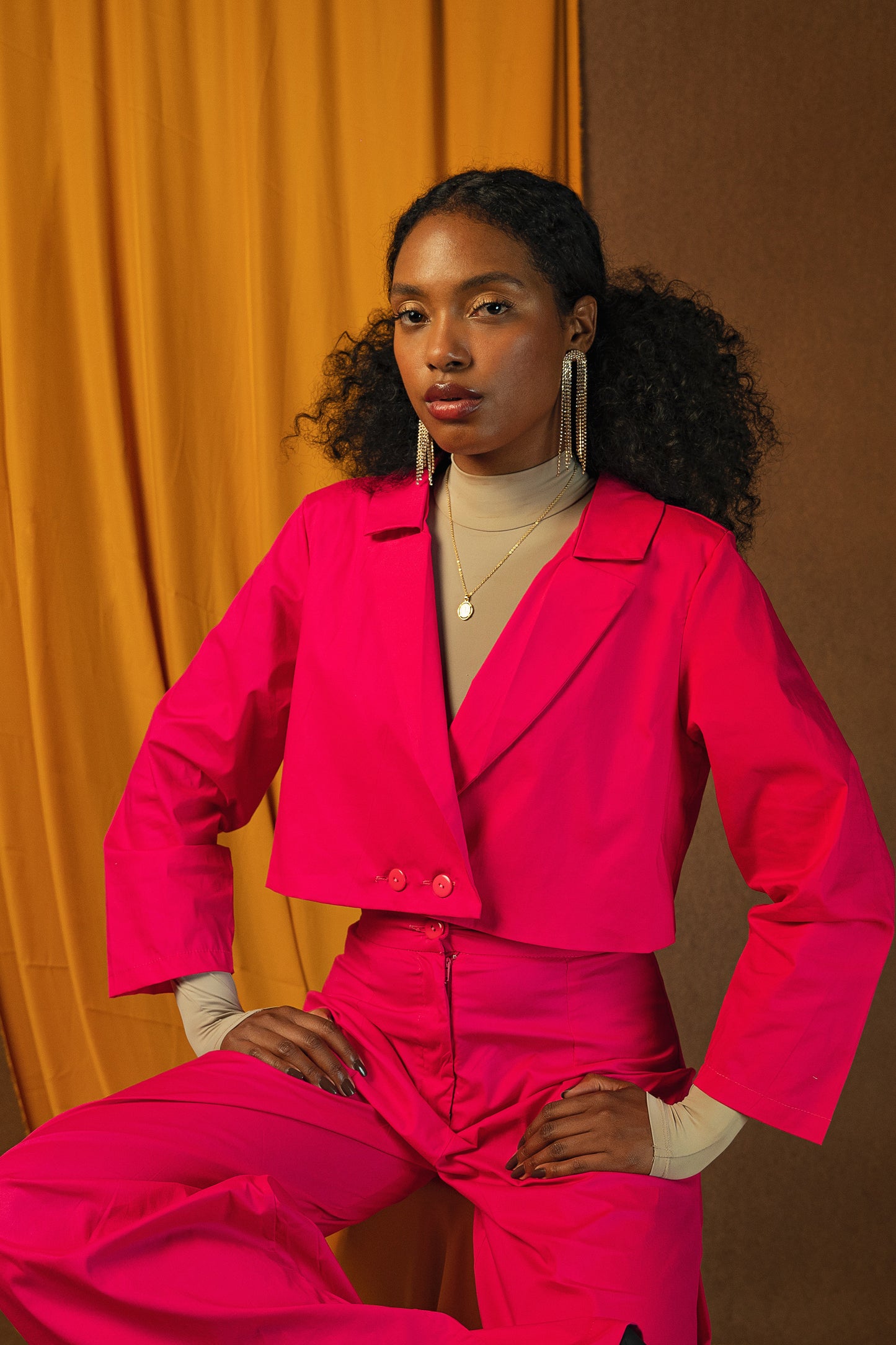 Michelle Pants - Fucsia