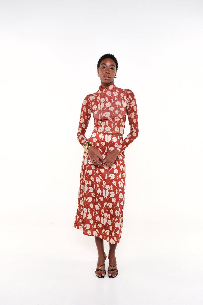 COZY TOP - BEIGE BRAVE FLORA