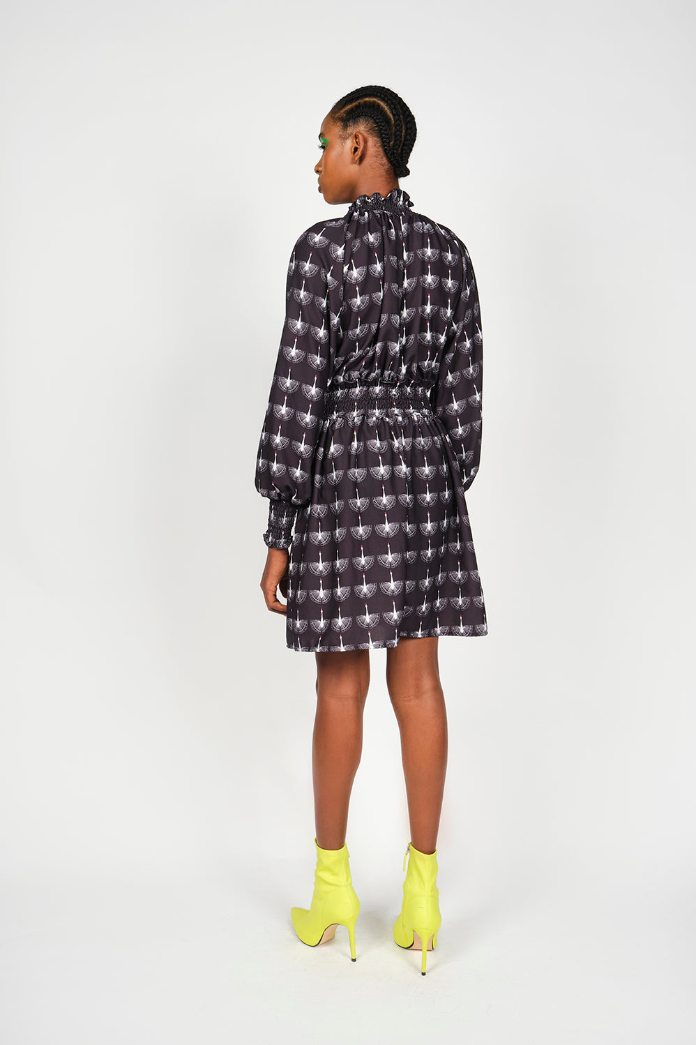 Naomi Dress - Dancing Swans