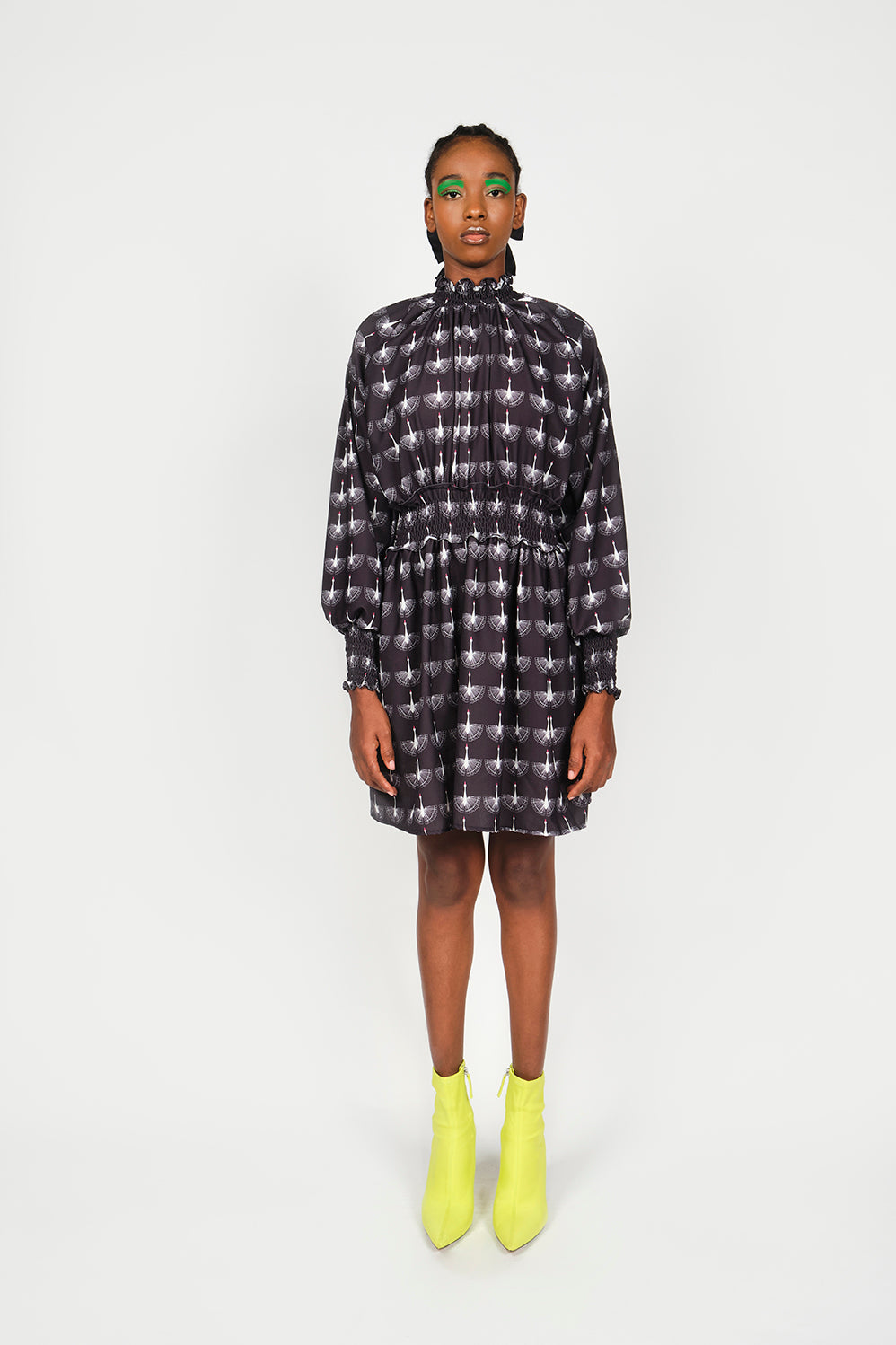 Naomi Dress - Dancing Swans