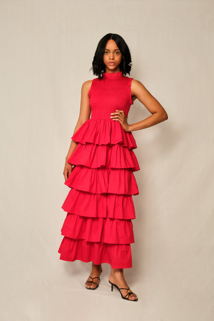 The Reign Dress - Red