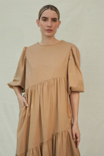 ARMENIA DRESS - BEIGE