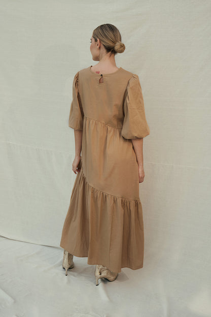 ARMENIA DRESS - BEIGE