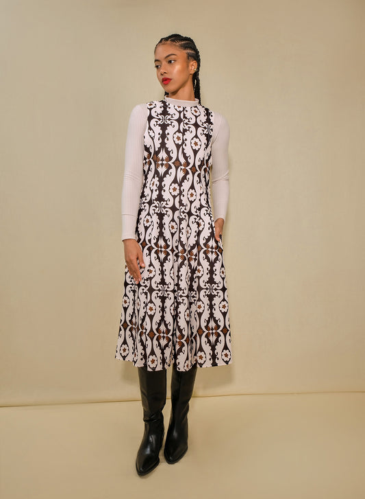 RANCH DRESS - MAXI PAISLEY