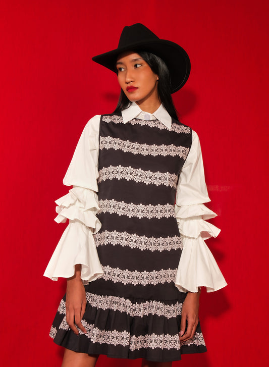 THE RIVER DRESS - 2 LINESMACRAME