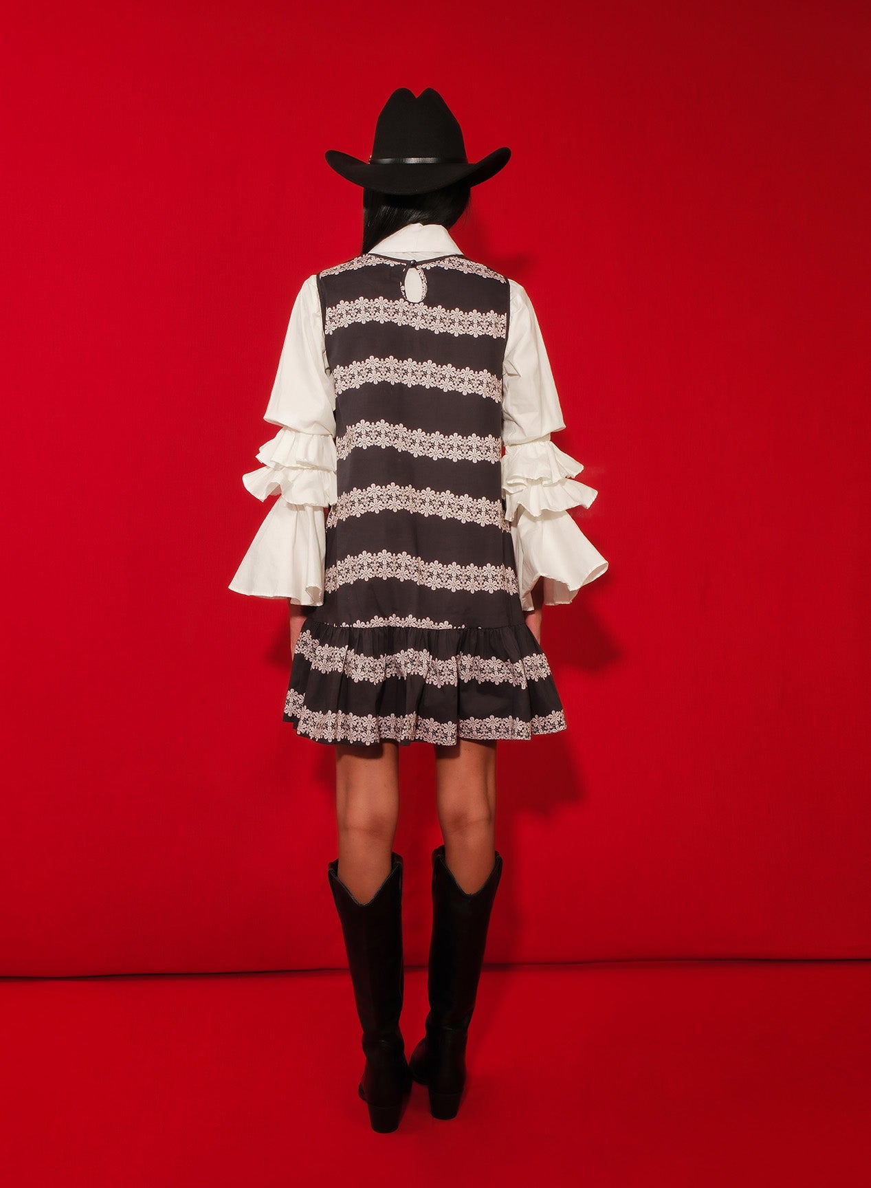 THE RIVER DRESS - 2 LINESMACRAME