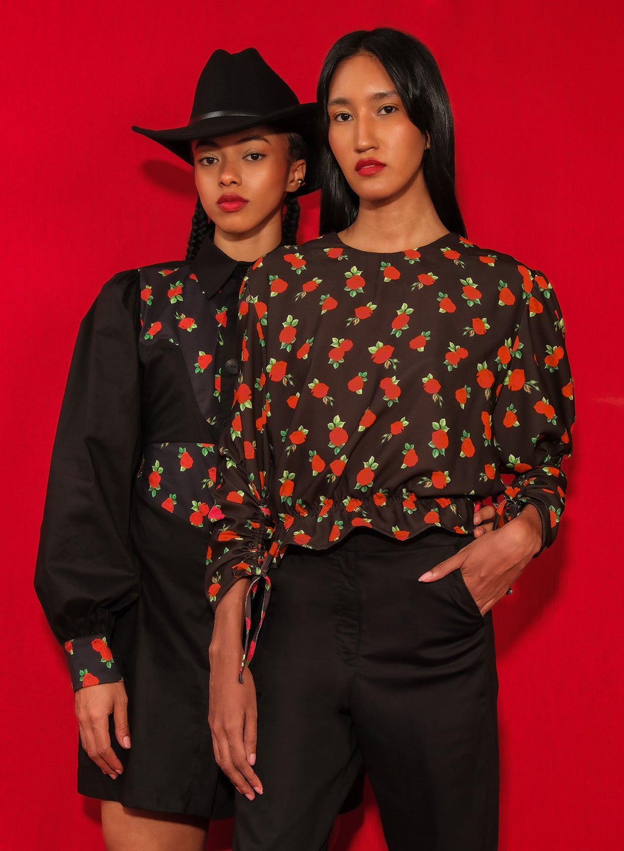 SPUR TOP - MINI ROSES