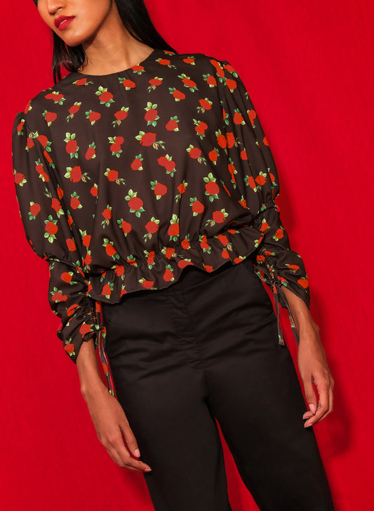 SPUR TOP - MINI ROSES