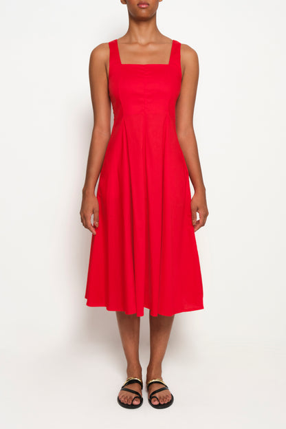 THE SEA DRESS - RED