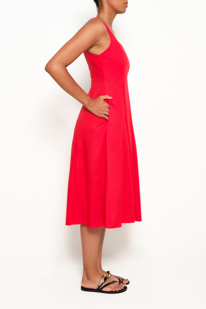 THE SEA DRESS - RED
