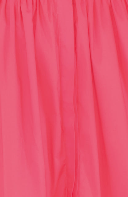 El vestido maxi con cuello halter Horizon de popelina rosa