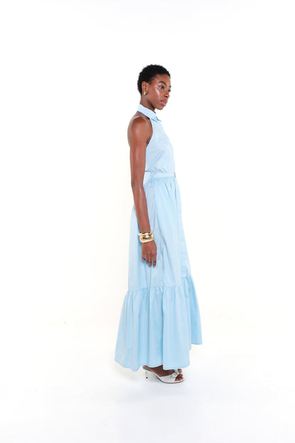 THE HORIZON DRESS - BABY BLUE