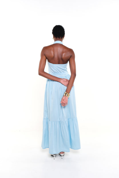 THE HORIZON DRESS - BABY BLUE