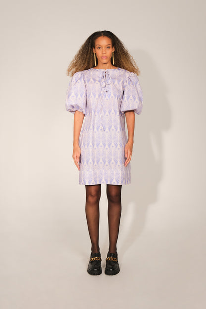 Cixi Short Tunic - Lilac Feather