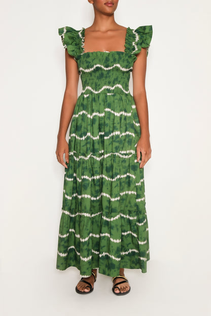 THE SUNSET DRESS - GREEN