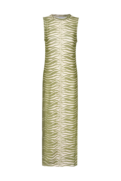 SALTY DRESS - GREEN SNAKE
