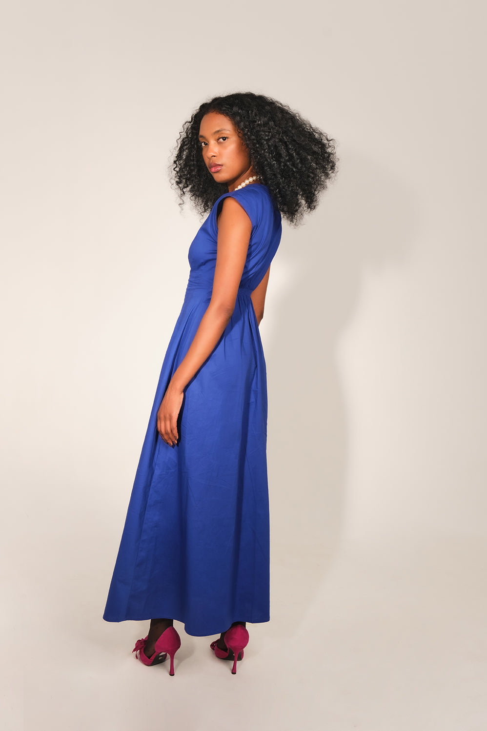Cat The Great Dress - Royal Blue
