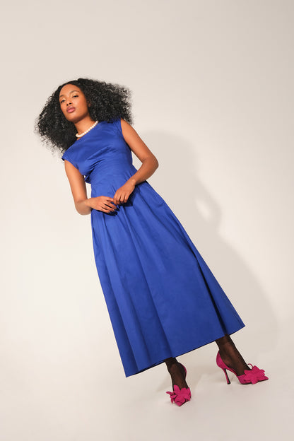 Cat The Great Dress - Royal Blue