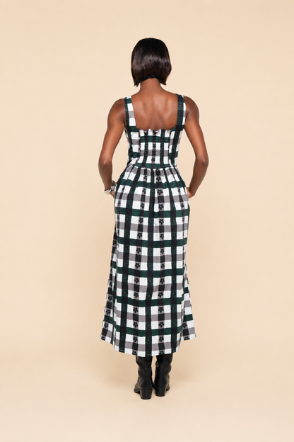 ORIGEN DRESS – GINGHAM PRINT