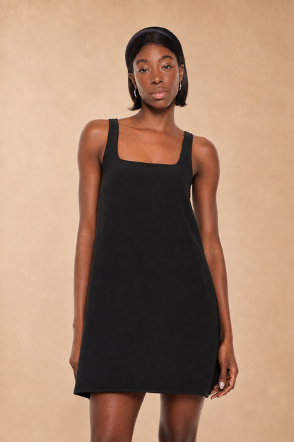 LEONOR MINI DRESS – BLACK