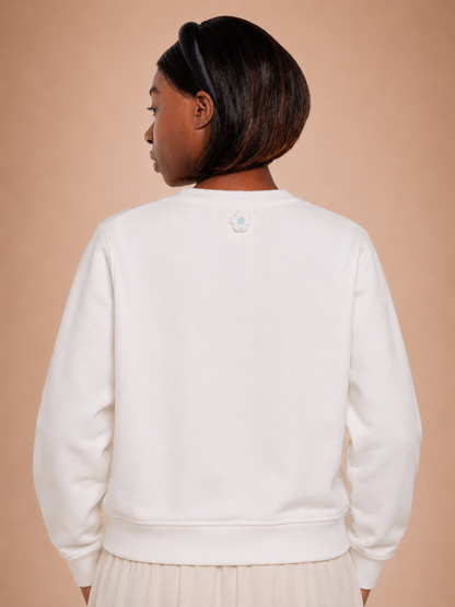 GRATITUD SWEATER – WHITE